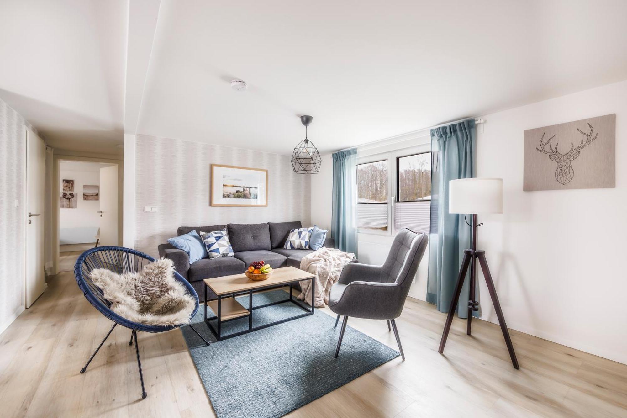 Ferienhaus Waldgefluester 70 Qm I Ueberdachte Terrasse I 2 Schlafzimmer I Strandnah Йоахимстал Екстериор снимка